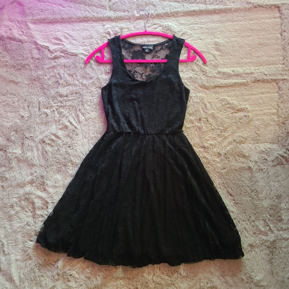Wet Seal lace skater dress